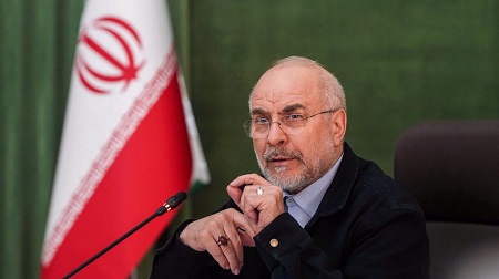 Mohammad-Bagher Ghalibaf, pr&eacute;sident du Parlement iranien. (Archives)