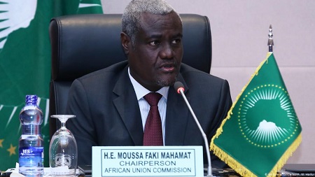 Le président de la Commission de l'Union africaine, Moussa Faki Mahamat a regretté le manque de solidarité envers les Etats du Sahel