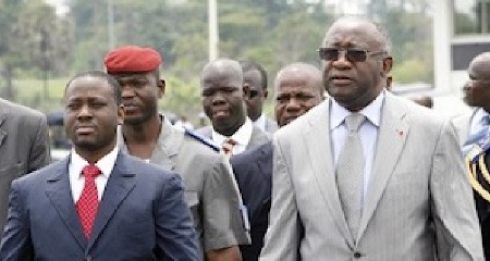 Laurent Gbagbo et Guillaume Kigbafori Soro...Crédit Photo : APA