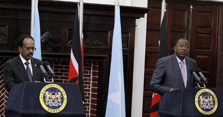 Les présidents somalien et kényan, Mohamed Abdullahi Farmajo et Uhuru Kenyatta se sont  parlé