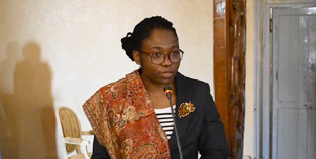 Nadine Machikou Ngameni, Agrégée de Science politique, Professeure des universités