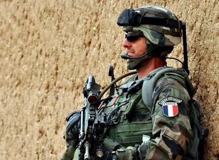 Soldat de la Légion étrangère française 