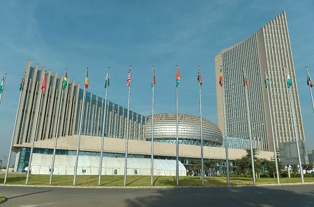 Le siège de l’Union Africaine à Addis-Abeba