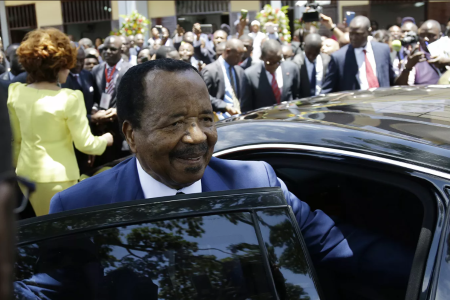  Le Président camerounais Paul Biya