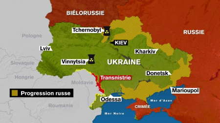 L'armée russe progresse sur plusieurs fronts malgré la forte résistance ukrainienne. TV5MONDE