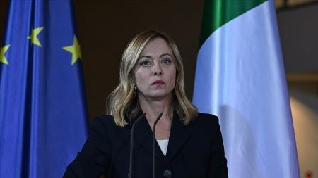 La Première ministre italienne Georgia Meloni 