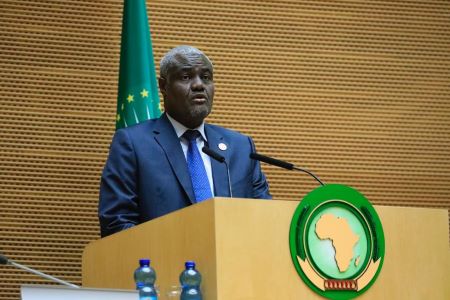 Le président de la Commission de l’Union africaine (UA), Moussa Faki Mahamat