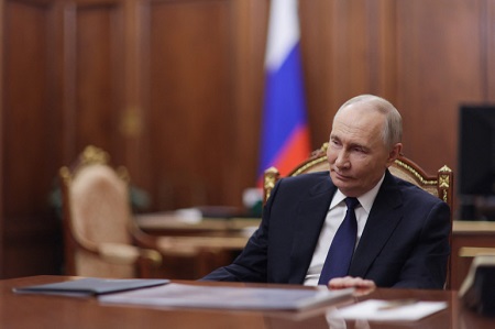 Vladimir Poutine au Kremlin