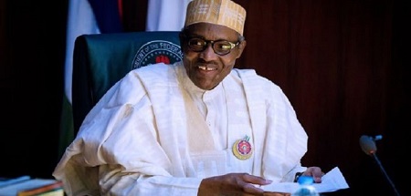 Le président nigérian, Muhammadu Buhari 