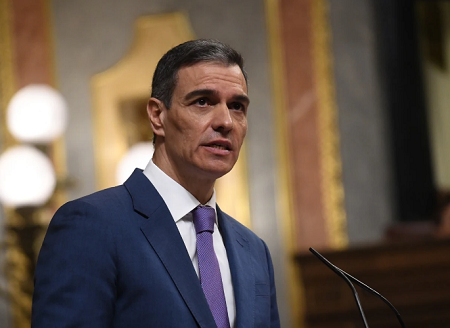 Le Premier ministre espagnol Pedro S&aacute;nchez