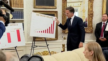 Le secr&eacute;taire g&eacute;n&eacute;ral de l'Otan Mark Rutte