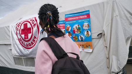 La hiérarchie de la Croix-Rouge malgache est poursuivie pour détournements de fonds. © RIJASOLO / AFP