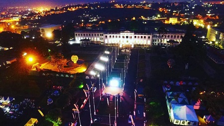 Illustartion. L'ancien palais présidentiel devenu Musée national. Photo: Cameroon Drone, Yaoundé 2016
