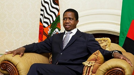  Le président Edgar Lungu
