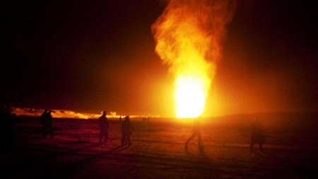 Des hommes armés et masqués ont fait exploser dimanche un gazoduc dans la péninsule du Sinaï 