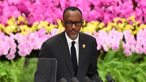 Le président Paul Kagame au forum Chine-Afrique à Pékin, le 3 septembre 2018 (image d'illustration). © Madoka Ikegami/POOL Via REUTERS