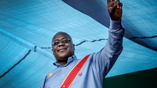 L'opposant Felix Tshisekedi proclamÃ© vainqueur Ã  la prÃ©sidentielle. | LUIS TATO / AFP