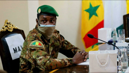 Le chef de la junte malienne, le colonel Assimi Goïta