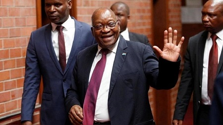  L’ancien président Jacob Zuma