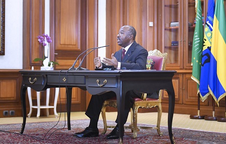 Le président gabonais Ali Bongo Ondimba