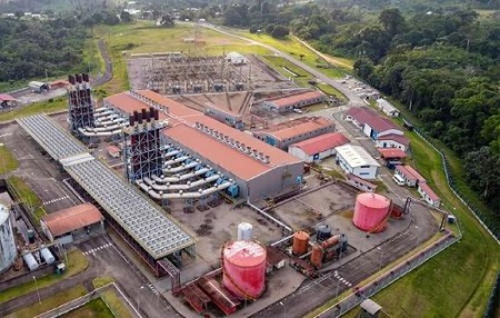 La centrale &agrave; gaz de Kribi est la premi&egrave;re infrastructure thermique &agrave; gaz du Cameroun, situ&eacute;e &agrave; Mpolongwe, pr&egrave;s de Kribi. Mise en service en 2013.