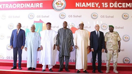 Les chefs d’Etats de la force régionale du G5 Sahel