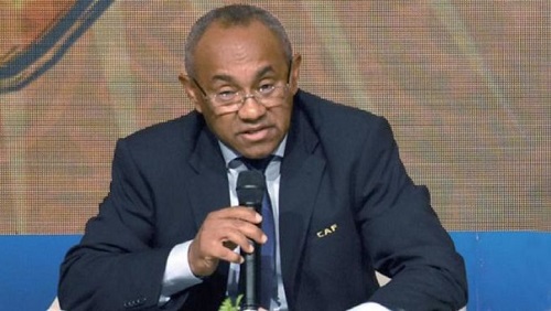 Le président de la CAF, Ahmad Ahmad