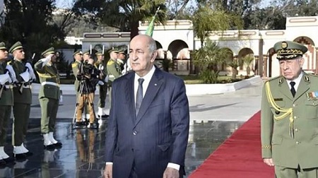 Le président algérien Abdelmadjid Tebboune