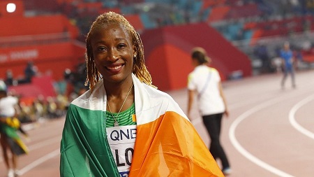 L’Ivoirienne Marie-Josée Ta Lou, médaillée de bronze sur 100 m dimanche