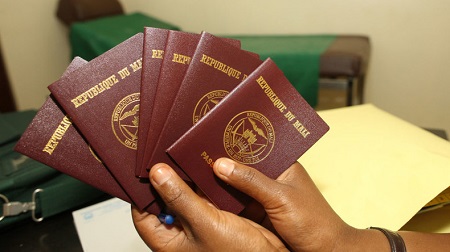 Passeports maliens. [Photo d'illustration]