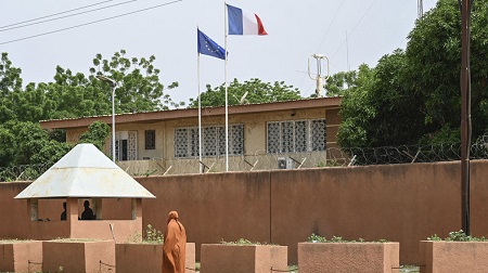 L'ambassade de France à Niamey (image d'illustration). AFP