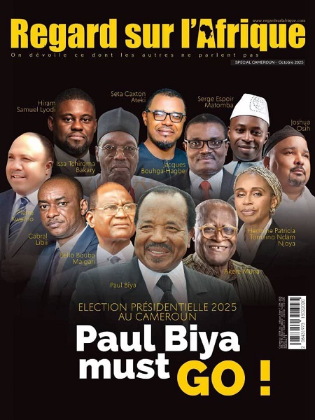 Image montée du magazine Regard Sur l'Afrique