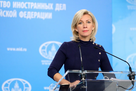 La porte-parole de la diplomatie russe, Maria Zakharova