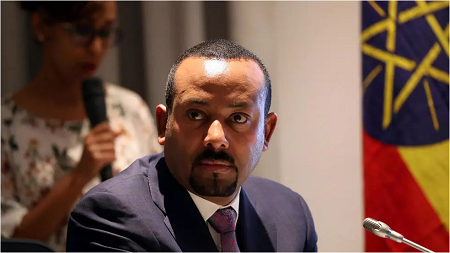 Le Premier ministre éthiopien, Abiy Ahmed, à Addis-Abeba, décembre 2019. © Tiksa Negeri, Reuters