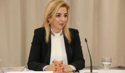 La ministre de la santé par intérim, Sonia Ben Cheikh 