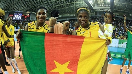 Les Lionnes indomptables de volleyball, championnes d’Afrique en titre