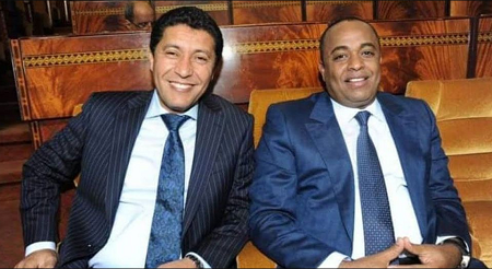 Les anciens responsables politiques Sa&iuml;d Naciri et Abdenbi Bioui