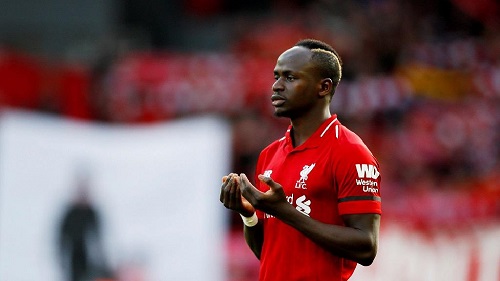 Le footballeur sénégalais  de Liverpool, Sadio Mané