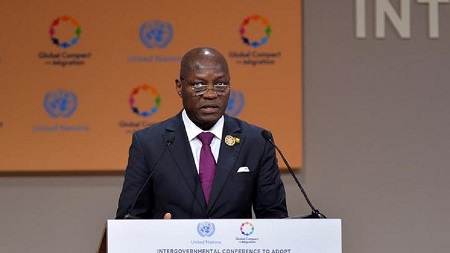 Le président de la Guinée-Bissau José Mario Vaz 