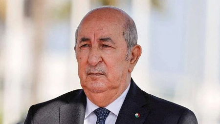 Le Président d'Algérie, Abdelmadjid Tebboune