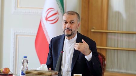 Le ministre iranien des Affaires étrangères Hossein Amir-Abdollahian 