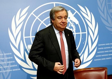 Le secrétaire général de l'organisation, António Guterres