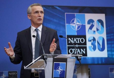 Le secrétaire général de l'OTAN, Jens Stoltenberg