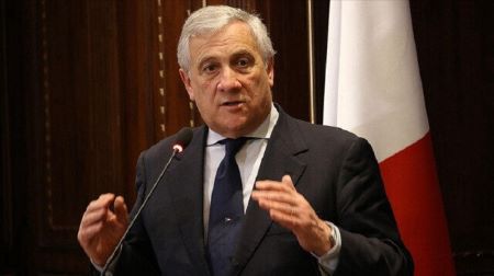 Le chef de la diplomatie italienne, Antonio Tajani. Crédit Photo: AA