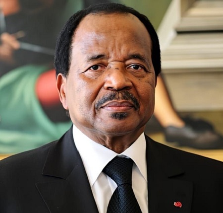 Le Pr&eacute;sident du Cameroun, S. E. Paul BIYA