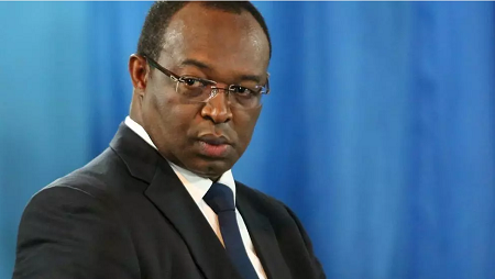Anicet-Georges Dologuélé, président du parti d’opposition Union pour le renouveau centrafricain (URCA). REUTERS/Siegfried Modola