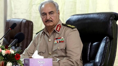  Le général libyen renégat Khalifa Haftar 