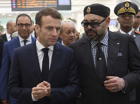 Mohammed VI et Emmanuel Macron