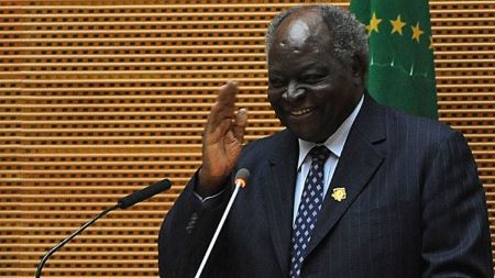 L’ancien président Mwai Kibaki, troisième chef de l’Etat de l’histoire du Kenya