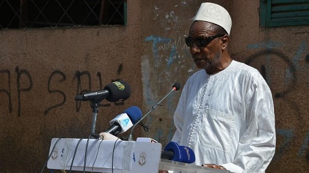 Le président guinéen Alpha Condé, 82 ans